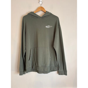 Official Seek Discomfort Merch Green Greatest Moments Pullover Hoodie Mens L